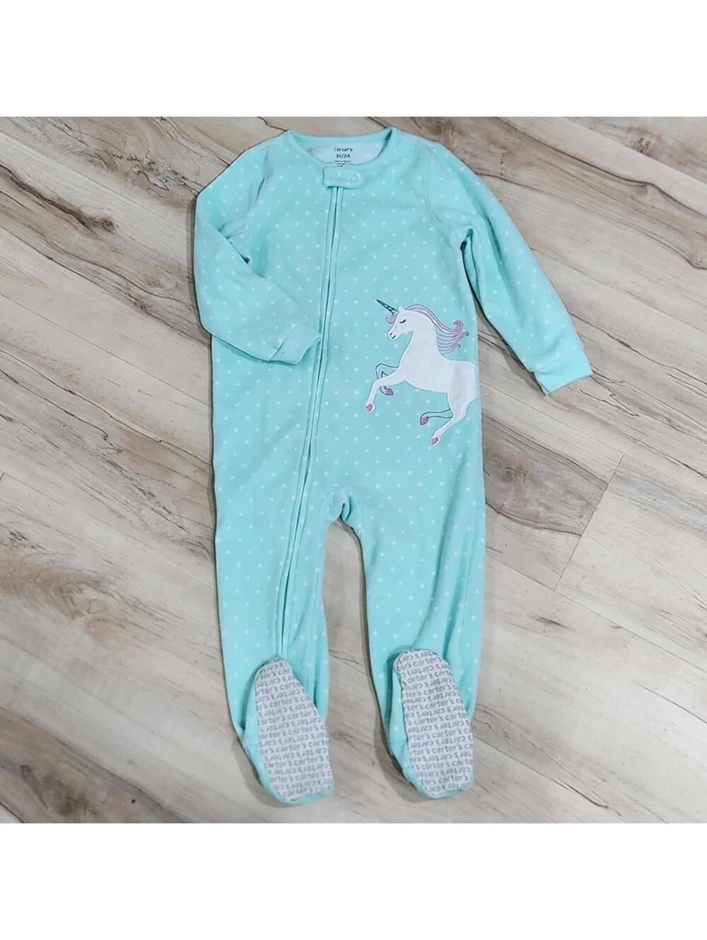 Girl's 3T Carter's Fleece pj's